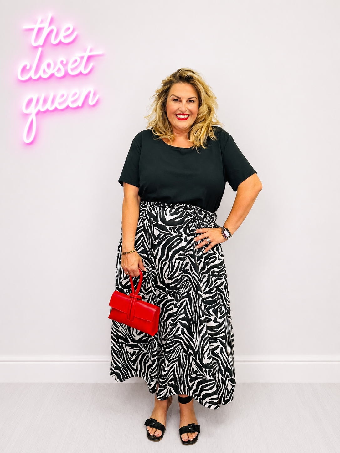 Skirt Style Dress Zebra