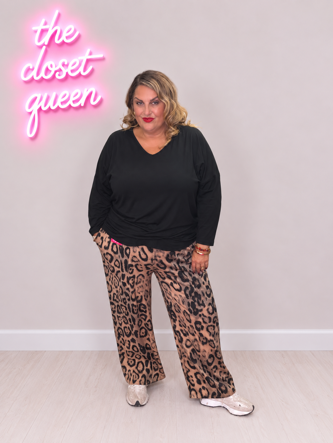 Soho Leopard Joggers