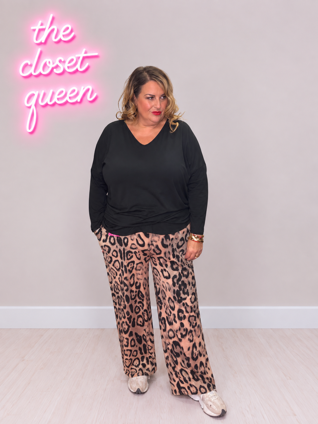 Soho Leopard Joggers
