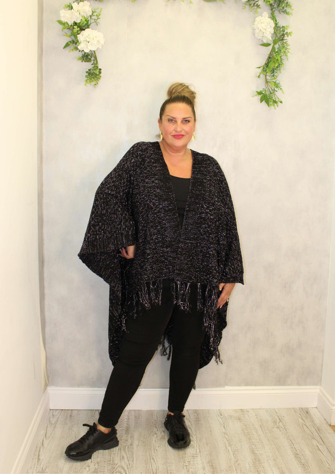 Sprinkle Tassel Poncho