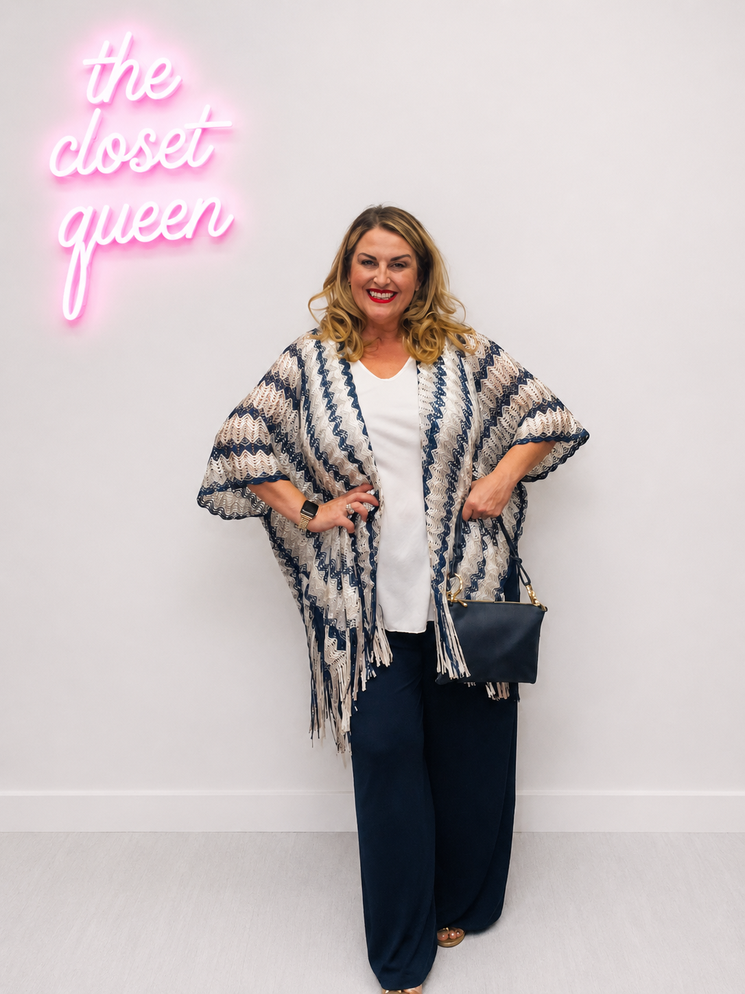 Ziggy Zag Shimmer Kimono